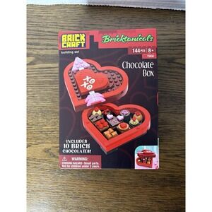 Brickcraft Bricktanicals Chocolate Box Building Kit,144 Pz Valentine's Day